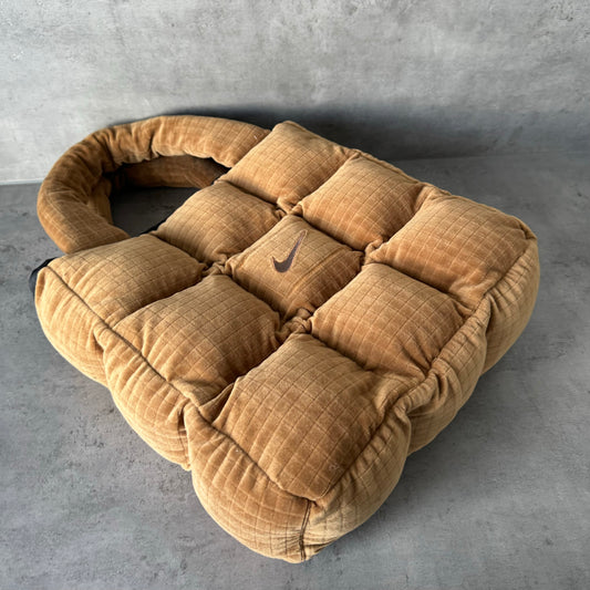 Boss Up Brown Puffer Bag