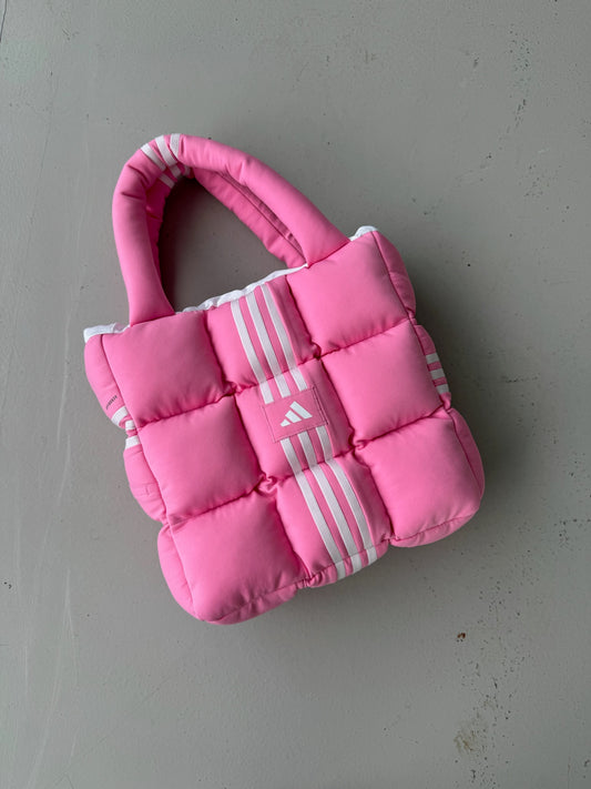 Boss Up Pink Puffer Bag