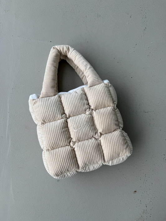 Everyday Beige Puffer Bag