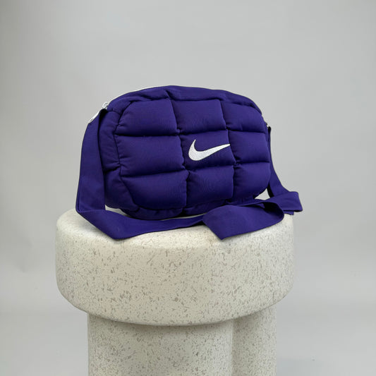 Puffer Purple Crossbody Bag