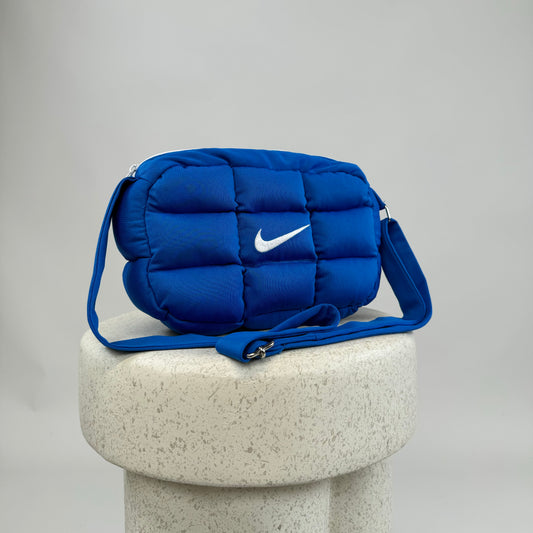 Puffer Blue Crossbody Bag