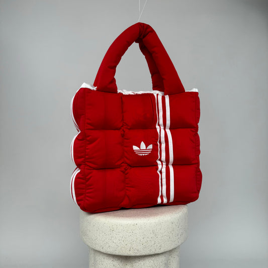 Boss Up Red Puffer Bag