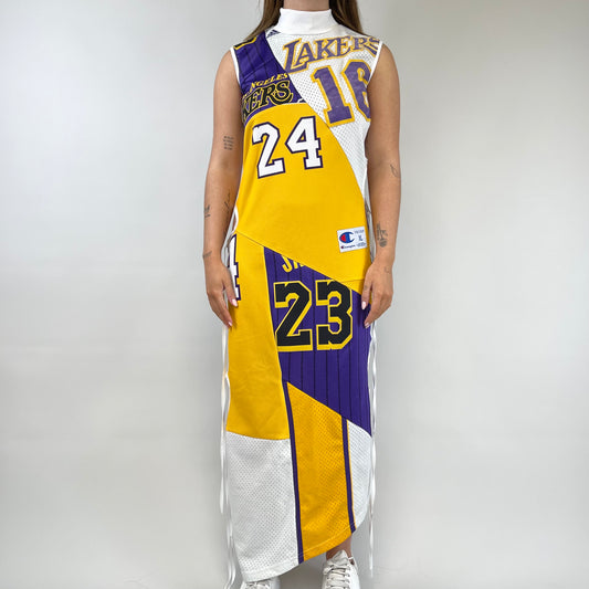 Cut Out Lakers Dress