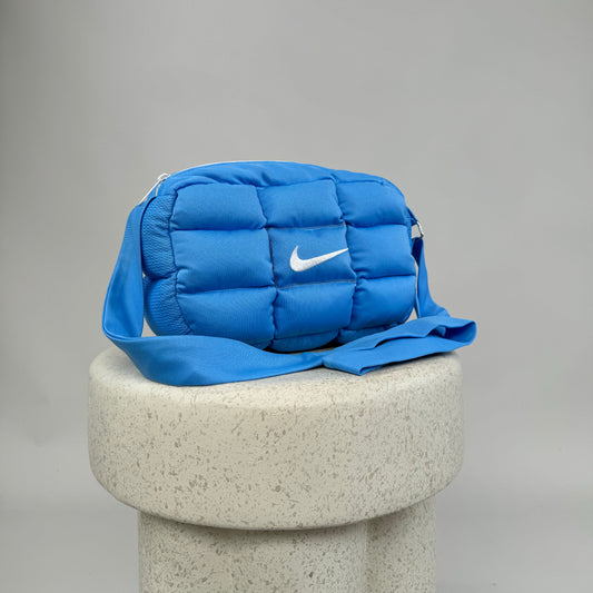 Puffer Blue Crossbody Bag
