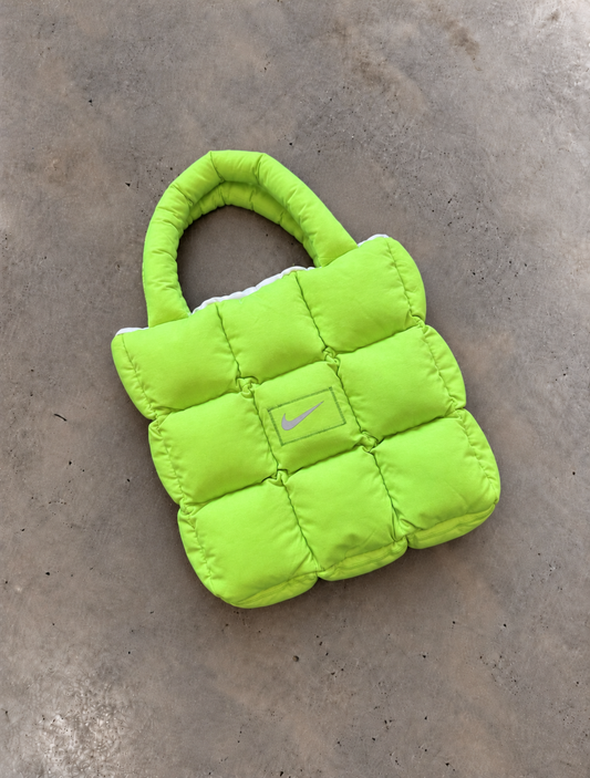 Boss Up Neon Lime Puffer Bag – Nike