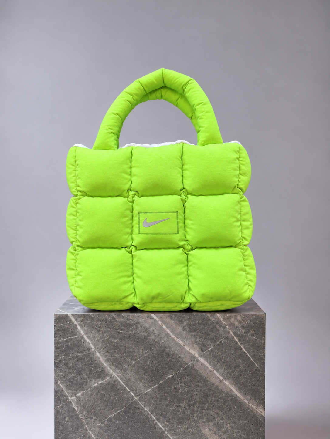Boss Up Neon Lime Puffer Bag – Nike