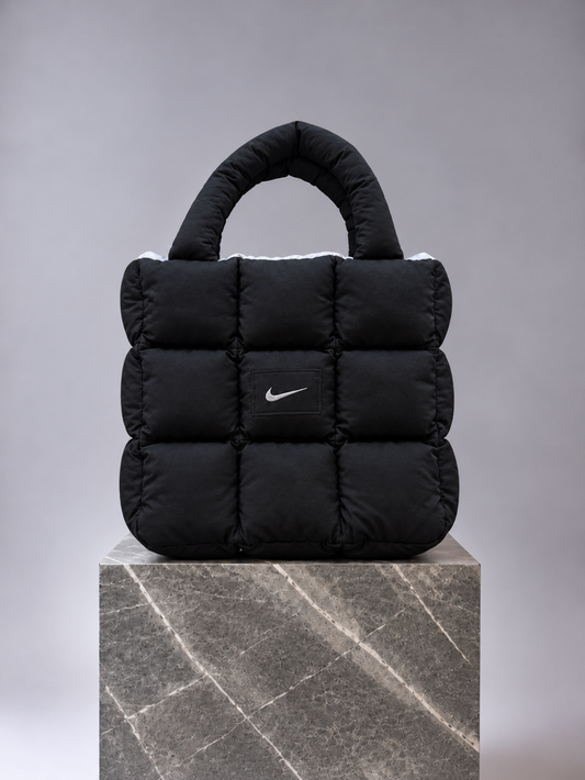 Everyday Black Puffer Bag