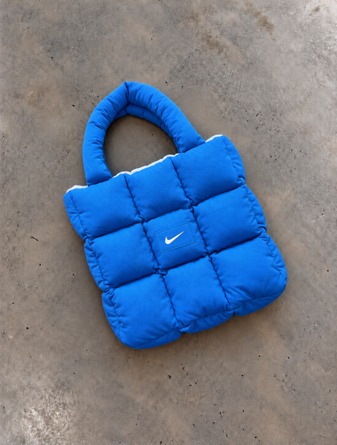 Everyday Blue Puffer Bag