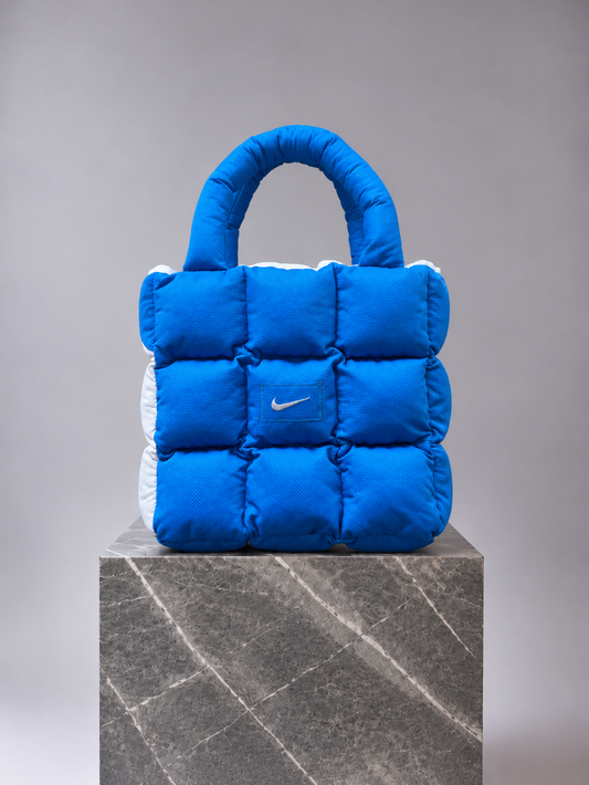 Everyday Blue Puffer Bag