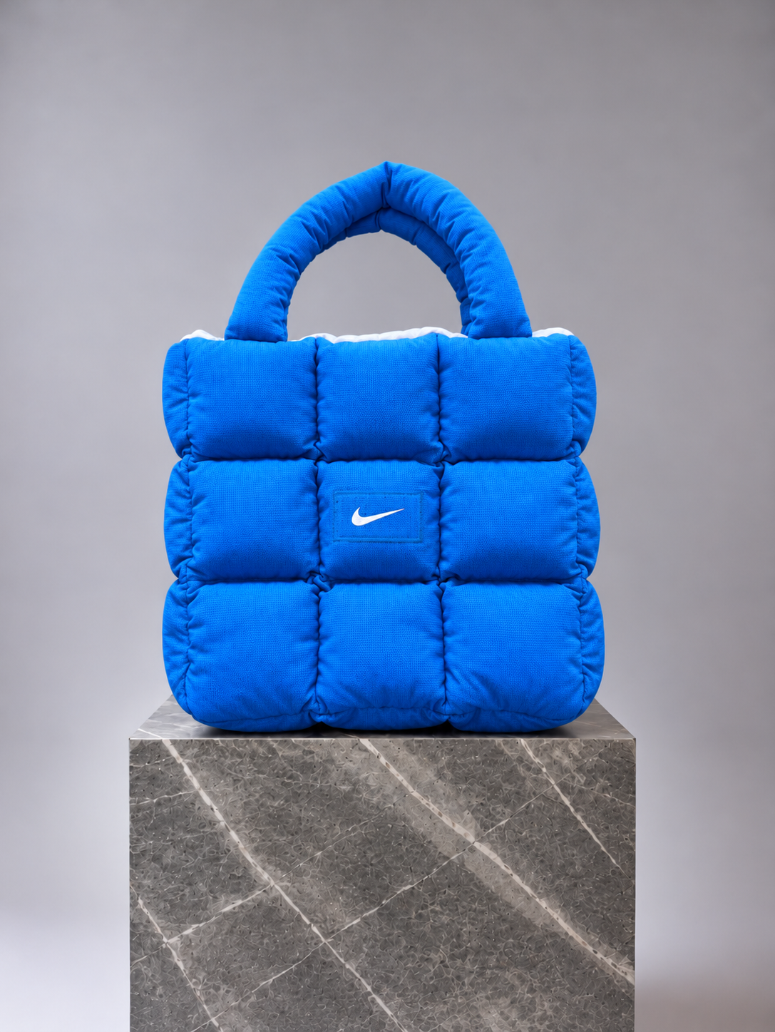 Everyday Blue Puffer Bag