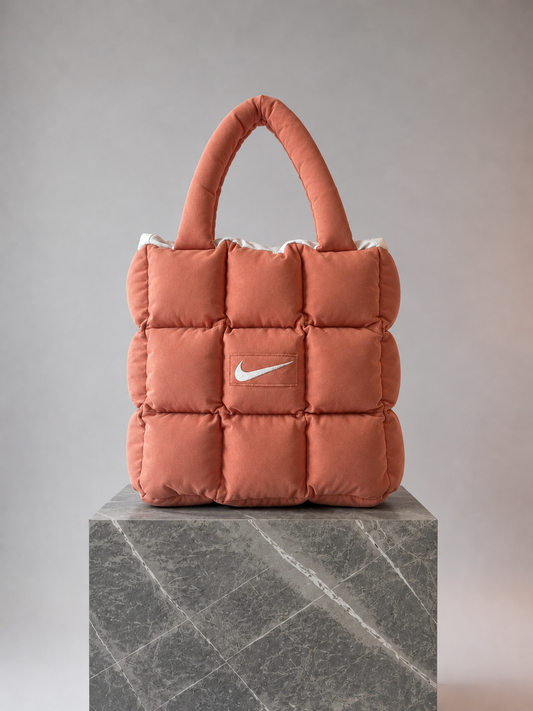 Everyday Coral Puffer Bag