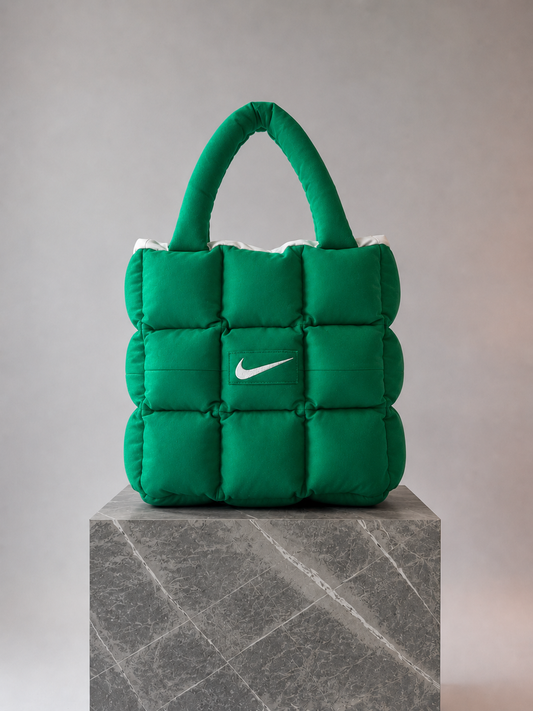 Everyday Green Puffer Bag