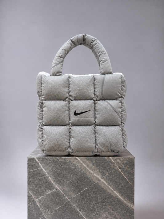 Everyday Light Grey Puffer Bag