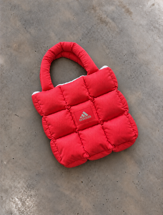 Everyday Red Puffer Bag