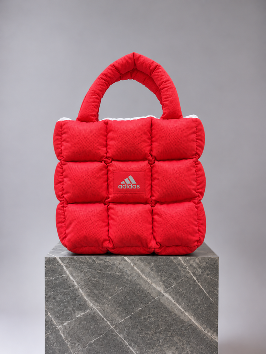 Everyday Red Puffer Bag