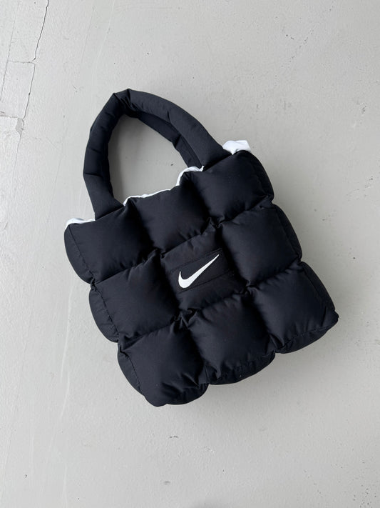 Boss Up Black Puffer Bag